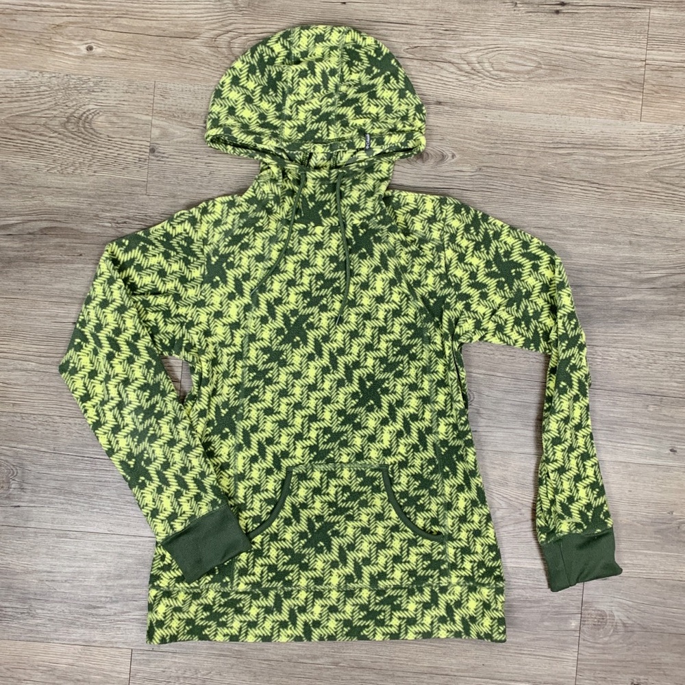Columbia Printed Fleece Glacial Hoodie sz S